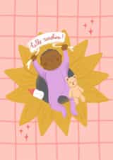 Cute New Baby card - Hello Sunshine! created by Poppy Jane Prints