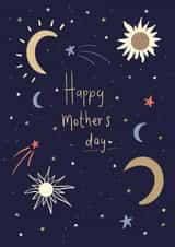 Pretty Mother's Day Card - Starry sky created by AP Designs