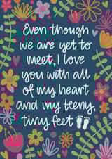 Heartfelt Mothers Day Card - for Mum to be created by Nurture and Cheer