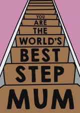 Stairs Mother's Day Card - For Step mum created by Designer By Lockdown
