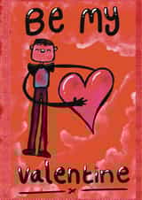 Be My Valentine - Cute - I’ll Give Your Heart A Hug created by The Squibbles®
