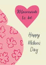 Cute Mothers Day Card - Mumma to be created by Sazerelli Designs