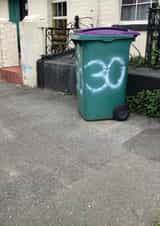 Funny Birthday Card - 30th - Bin created by OBJECTABLES