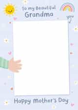 Beautiful Grandma Mother's Day Card - Drawing of Grandma created by Macie Dot Doodles