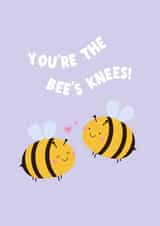 You're The Bees Knees - Cute Anniversary Card created by Amy Cole