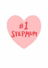 Cute Mother's Day Card - Number One Step Mum created by Nicola Watson