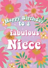 Fabulous Niece - Happy Birthday To My Niece created by @Laura Lonsdale Designs