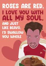 Funny Beavo Anniversary Card - TikTok created by designsasha