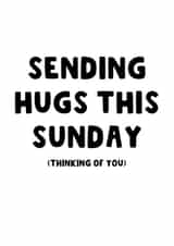 Mothering Sunday Card - Sympathy created by The Blunt Badger