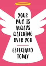 Bereavement Card - Sympathy - Angel Mum created by Cookie Design