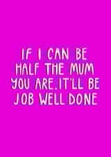 Touching, sentimental Mother’s Day card- generations- great mum created by Anna Kathryn 