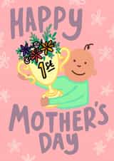 Cute Mother’s Day Card - From the Baby - First created by Oops a doodle