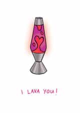 Cute Lava Lamp card for significant other, Valentine's, anniversary etc! created by Deirdre Spain
