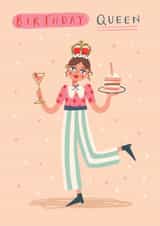 Fun Birthday Card - For Female Friends & Relations created by Jo Podmore