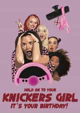 Hold on to your knickers it's your birthday card created by The Gift of the Gab