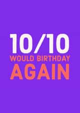 10/10 would Birthday again! created by Designs by Elena