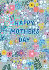 Pretty Mother's Day Card - Happy Mother's Day - Flowers created by Pear Tree Press