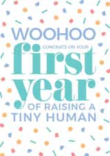 WOOHOO they've done it! Raising a little human for a whole year created by bump birth & baby 2020