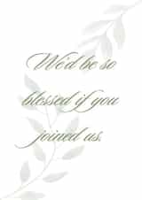 Sweet and classy invitation card. created by Isa Gonzalez