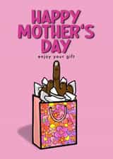 Mother’s Day - Middle Finger Flower Gift Bag created by fyou cards