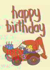 Cute 3rd Birthday Card created by AK Designs