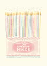 Vintage Birthday Card - Pretty Cake 30th - for niece created by Libby Howker