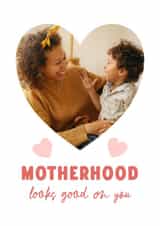 Personalised Mothers Day Photo Card created by @hollielonglanddesigns - Heartfelt Mother's Day Card - New Mum