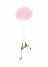 New arrival - baby girl! created by AllyBee Illustrations