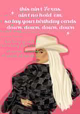 Texas Hold Em Birthday Card for Friend/Partner/Significant Other created by byRosybum