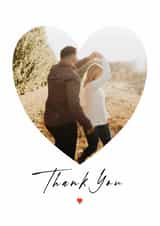 Personalised Thank You Photo Card created by @hollielonglanddesigns - Classic Thank You Photo Card - Heartfelt