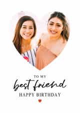 Personalised Birthday Photo Card created by @Hurray Haus - friend female Birthday Personalised Photo Card 20404