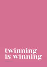 Twinning is winning! Twin Life created by Grange Farm Creative