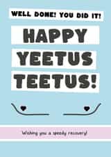 Funny Get Well Soon Card - Top Surgery - Transitioning created by Chapter Cards