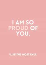 Cute Well Done Card - Proud of you created by Tash Adele Studios