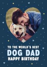 Personalised Birthday Photo Card created by @hollielonglanddesigns - Cute Birthday Photo Card - From The Dog - Dog Dad