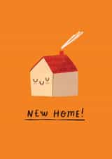 Cute New Home Card - Cosy Little House created by Paint Soup
