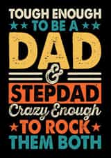 Heartfelt Fathers Day Card - Step Dad created by Sass&Sarcasm