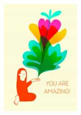 Retro card for any occasion created by Nick Peill