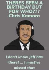 Football funny birthday card created by Sports Cards