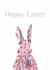 Cute, wholesome Easter bunny card for friends and family. created by Alicia Foulds