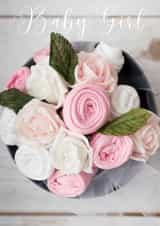 Cute new baby card to celebrate their arrival created by Ruby and Freddie's