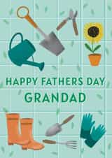 Cute Fathers Day Card - Grandad - Gardening created by Rainee Collections