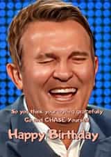 The things that make national treasure, Bradley Walsh, Laugh. Your age being one created by Dunners Cards