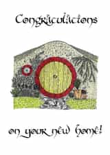 Hobbit Housewarming Card created by Doc_Doodle