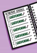 Gardening Retirement Card - Funny Card for Colleague created by TeePee Creations
