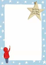 Cute Fathers Day Card - Drawing from the Kids - Little Artist created by Love Lucy Illustration