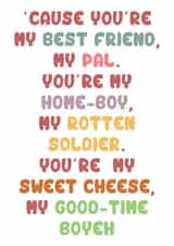 Funny Anniversary Card - What We Do In The Shadows - Good Time Boy created by NelliumCrafts