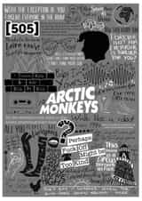 Arctic Monkeys Lyrics Card For Any Occasion created by Emily Howarth