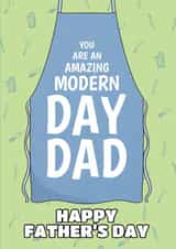 Heartfelt Father's Day Card - For A Modern Day Dad - Apron created by @Cupsie's Creations