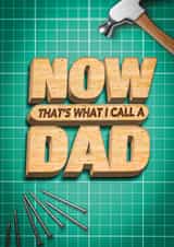 Fun Fathers Day Card - NOW That's What I Call A Dad! - DIY created by Heeby Jeeby's